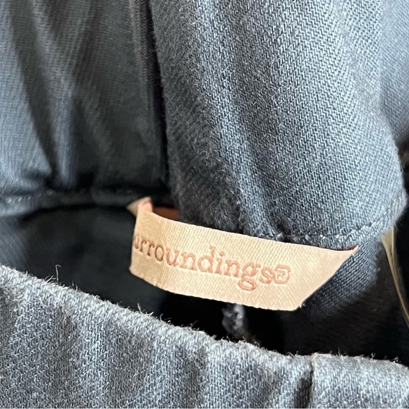 Soft Surroundings Blue Elastic Waist Metro Skinny Snap Ankle Pants Size 2X - Picture 12 of 14